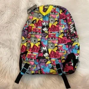Disney, Backpack, Artist series, multiple colors Amazon.com: Disney Mickey Mouse Backpack and Lunch Box Set  main image 4